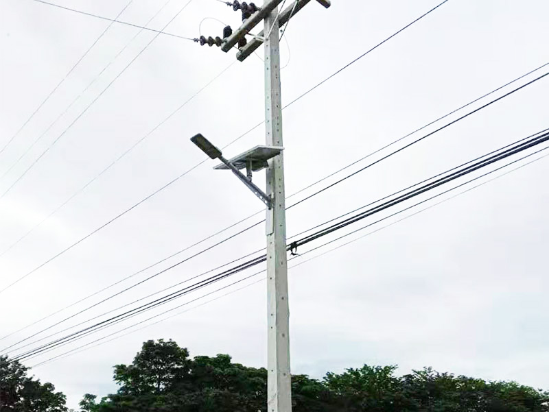 尼加拉瓜壁挂式路灯